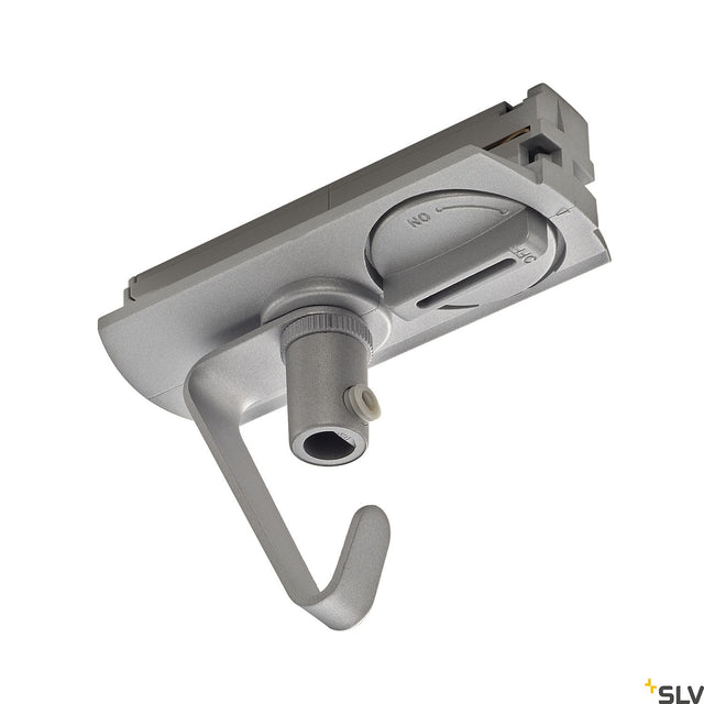Adapter für 1-Phasen Hochvolt- schiene, silber, elektrisch