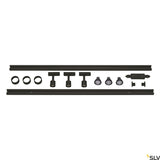 1-Phasen Hochvolt-Set schwarz, 2x1m, inkl. 3xPURI und LED