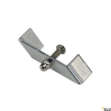 Haltebügel f 1-Ph-Hochvoltschiene, Einbauversion nickel matt