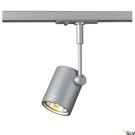 BIMA I Leuchtenkopf, GU10, max. 50W, +1P.Adapter, silbergrau