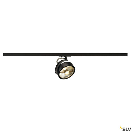 KALU TRACK QPAR111 Leuchten- kopf, schwarz, inkl. 1P-Adapter