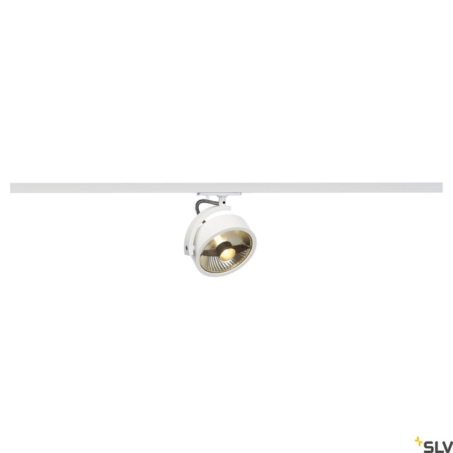 KALU TRACK QPAR111 Leuchten- kopf, weiss, inkl. 1P.-Adapter