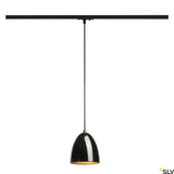 PARA CONE 14 Pendell. rund schwarz/gold GU10 inkl.1P-Adapter