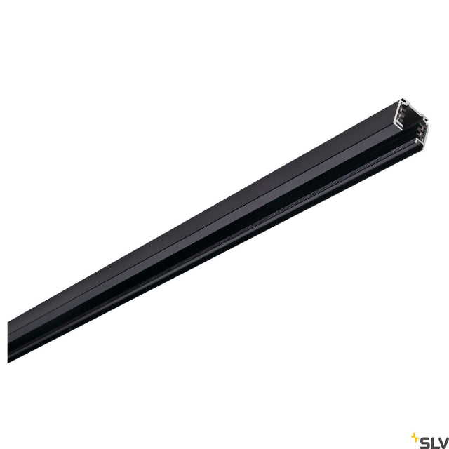 EUTRAC 3-Phasen Stromschiene anbau, 3 Meter, schwarz
