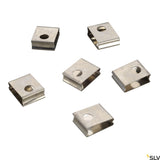 EUTRAC Federclip für 3 Phasen Einbauschiene, weiß (6er Pack)