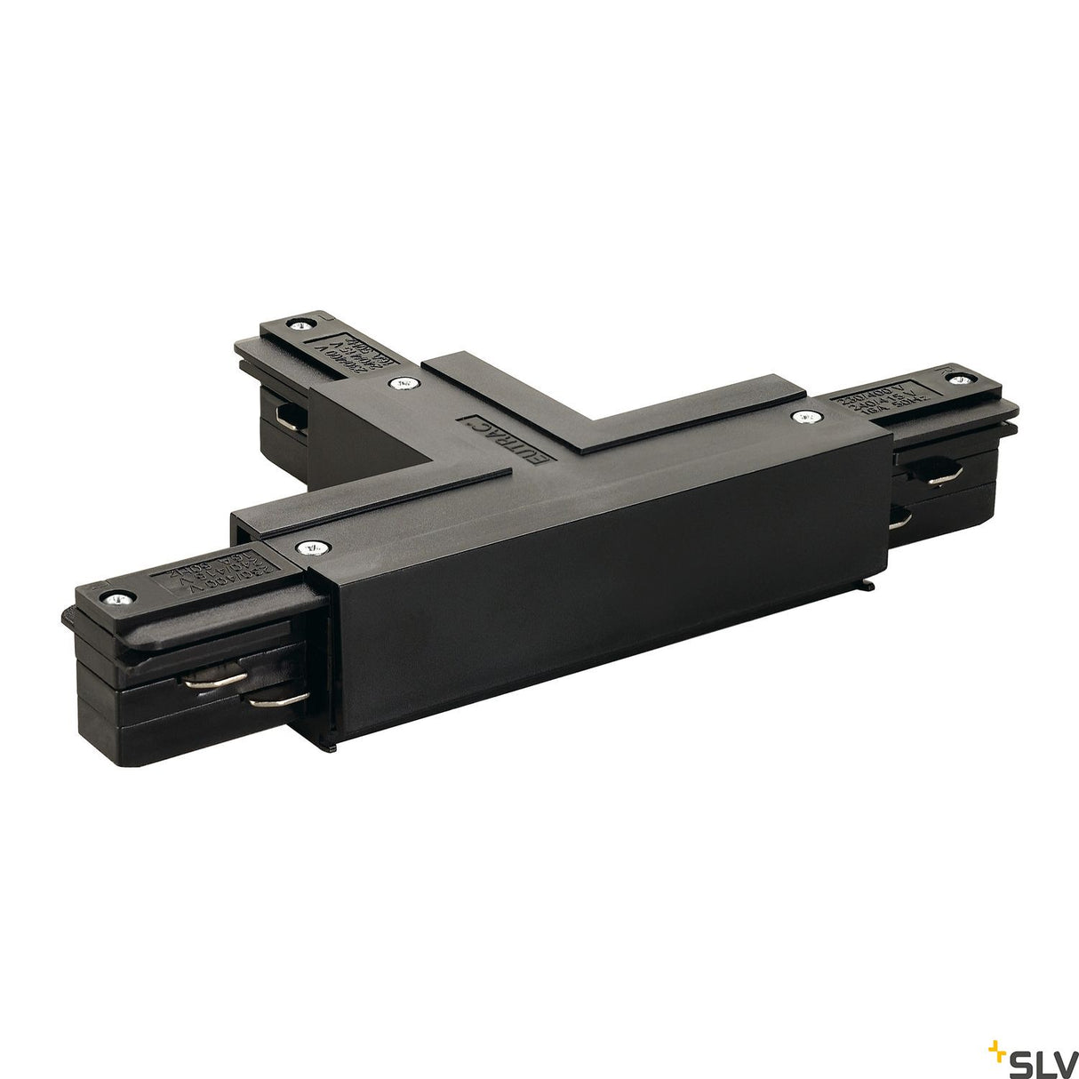 EUTRAC T-Verbinder Schutzleiter links, schwarz