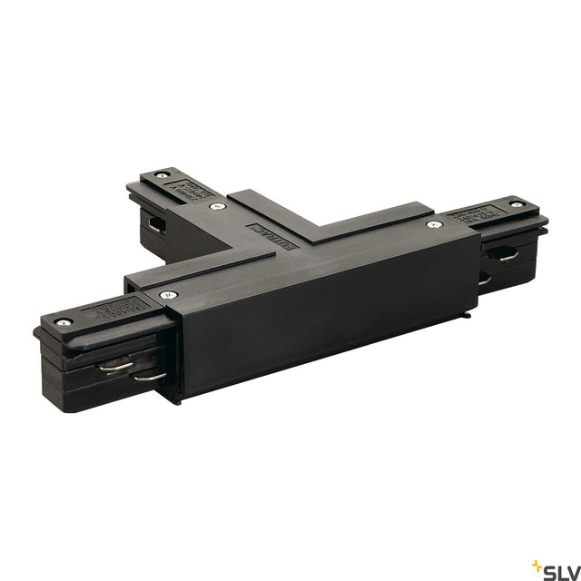 EUTRAC T-Verbinder Schutzleiter links, schwarz