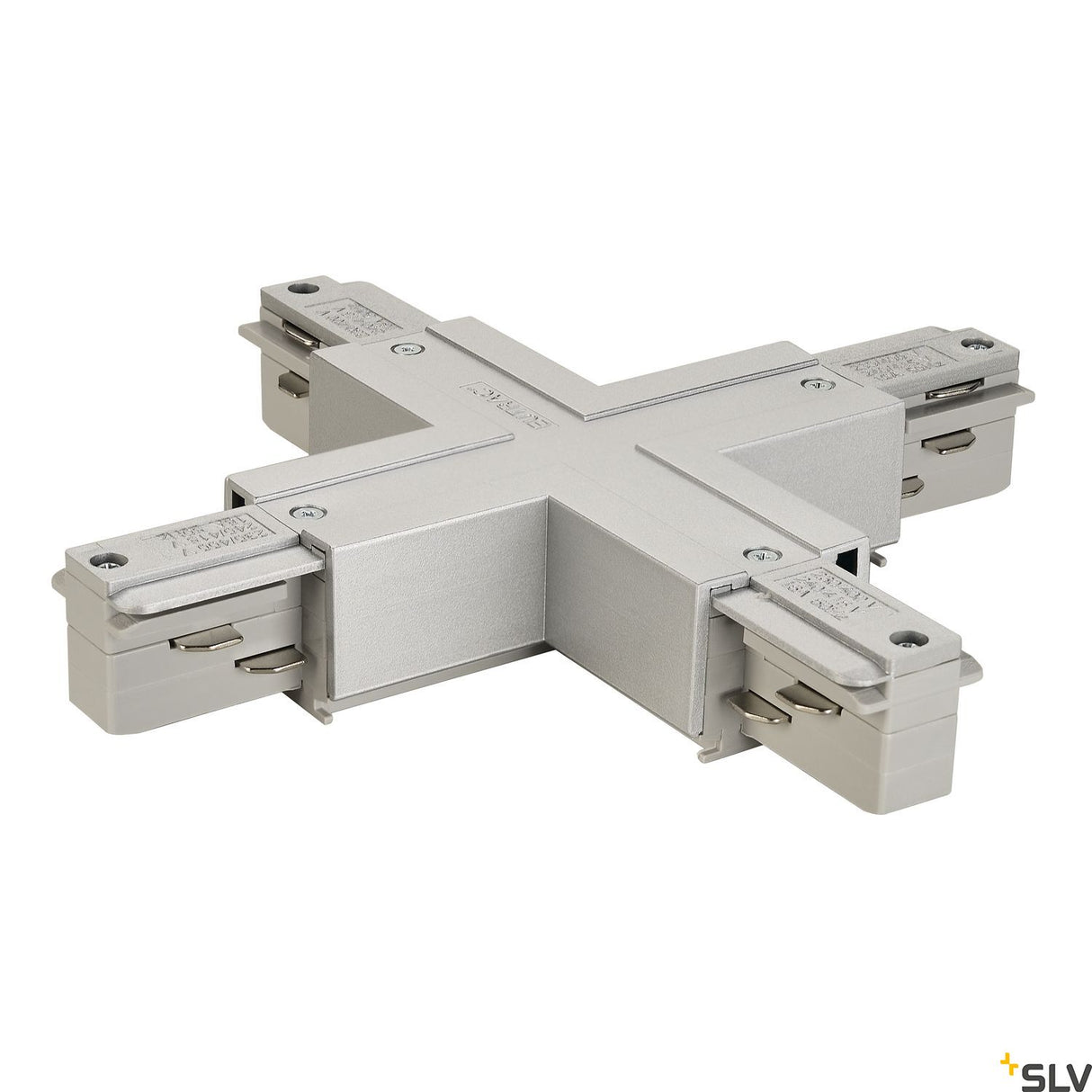 EUTRAC X-Verbinder, silbergrau