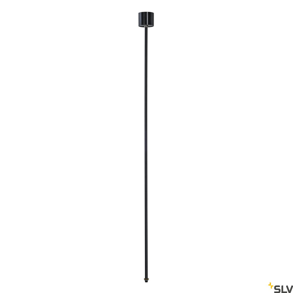 EUTRAC Pendelabhängung f. 3-Phasenstromschiene,120cm,schwarz