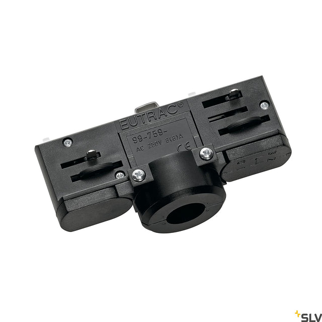 EUTRAC 3-Ph Stromschienenadapter inkl Montagezubehör,schwarz