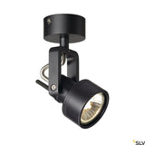 INDA SPOT GU10 Wand- und Deckenleuchte, schwarz, max. 50W
