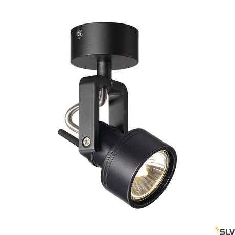 INDA SPOT GU10 Wand- und Deckenleuchte, schwarz, max. 50W