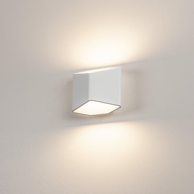CARISO,  LED Wandleuchte 2, 7,5W LED, 3000K, weiß