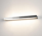 SEDO LED 14 Wandleuchte, eckig alu-brushed, Glas satiniert
