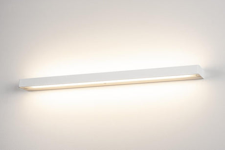 SEDO LED 21 Wandleuchte, eckig, Glas satiniert, weiß