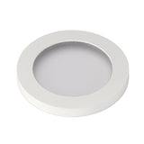 Zierring Mit strukturiertem Diffusor f. Enola_C, rund, weiß