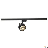 KALU TRACK QPAR111 Leuchten- kopf, schwarz, inkl. 3P-Adapter