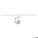 KALU TRACK QPAR111 Leuchten- kopf, weiss, inkl. 3P.-Adapter