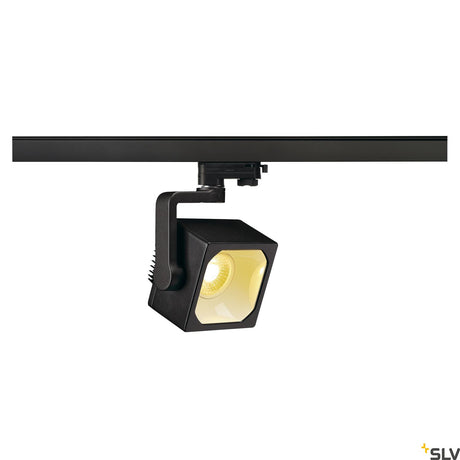 EURO CUBE Spot, 3000K, CRI90, 60°, 3P.-Adapter, schwarz