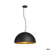FORCHINI M PD-1 Pendell., E27, max. 40W, rund, schwarz/gold