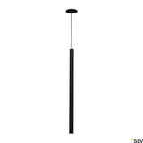 HELIA 60, Pendelleuchte, LED, 3000K, rund, schwarz, 7,5W