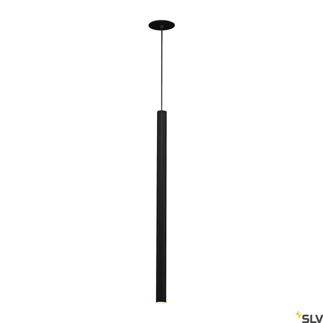 HELIA 60, Pendelleuchte, LED, 3000K, rund, schwarz, 7,5W
