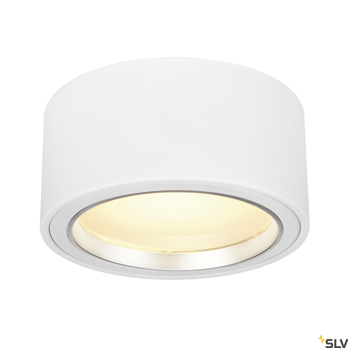 PL 48 LED, 21W, 3000K, 1800lm, rund, stahl/alu, weiß