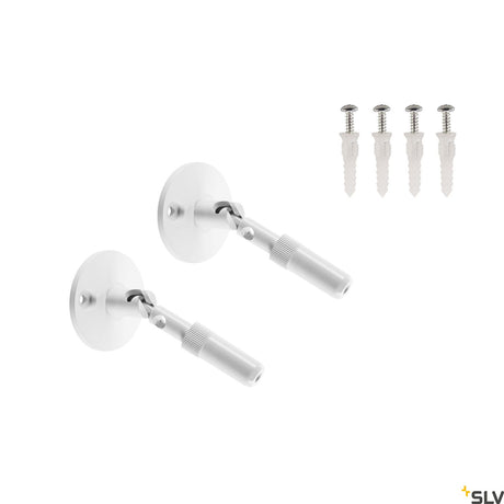 WANDHALTER, für TENSEO, lang, weiß, 2 Stück