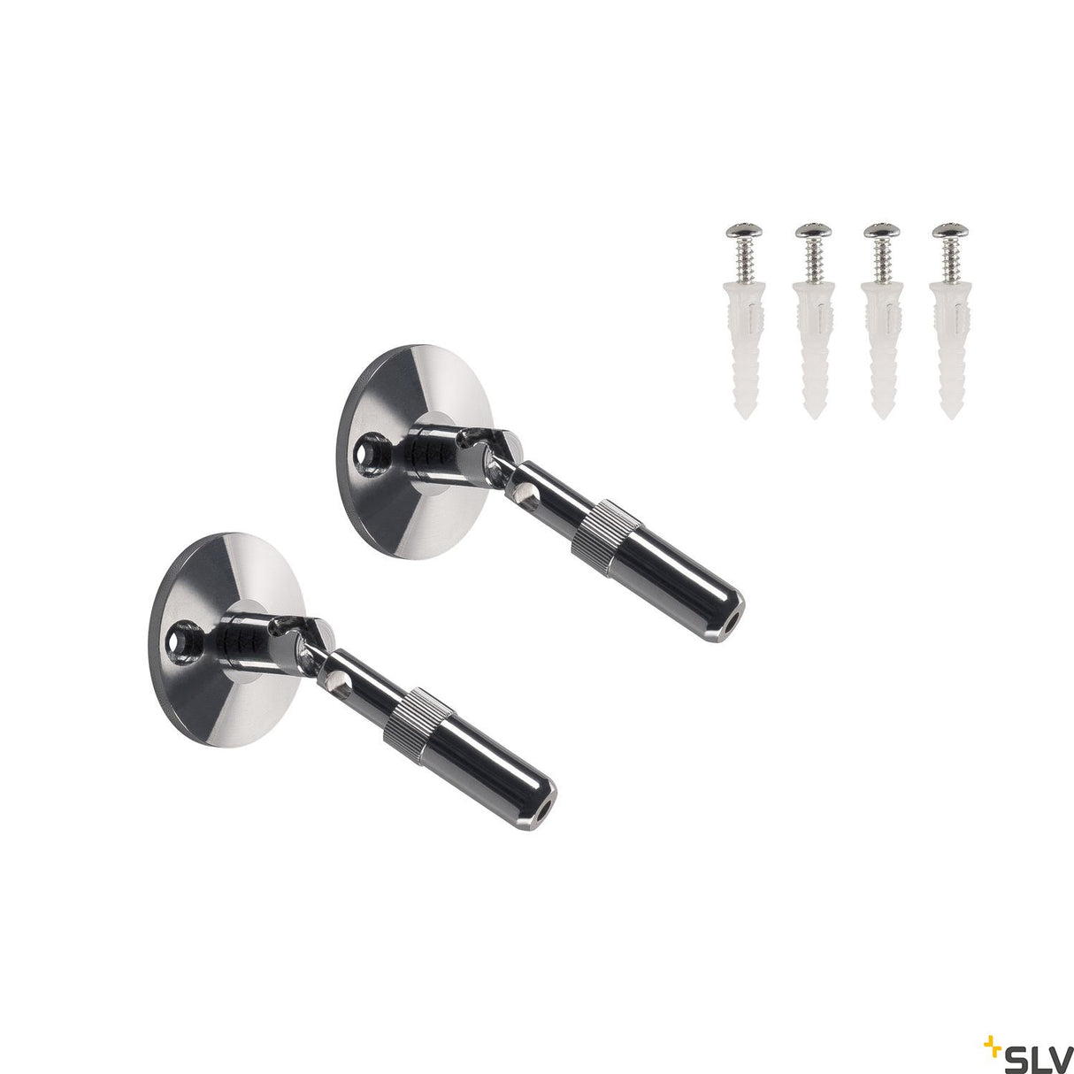 Wandhalter für Niedervoltseilsystem, 10cm, 2 Stk.