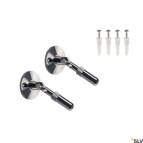 Wandhalter für Niedervoltseilsystem, 10cm, 2 Stk.