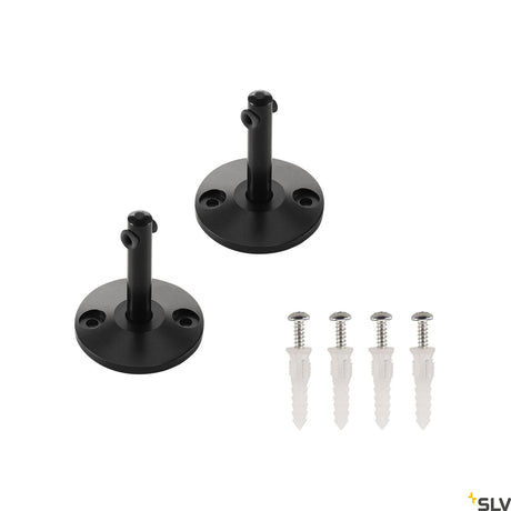Umlenker für NV-Seilsystem, 6cm, 2 Stück, schwarz