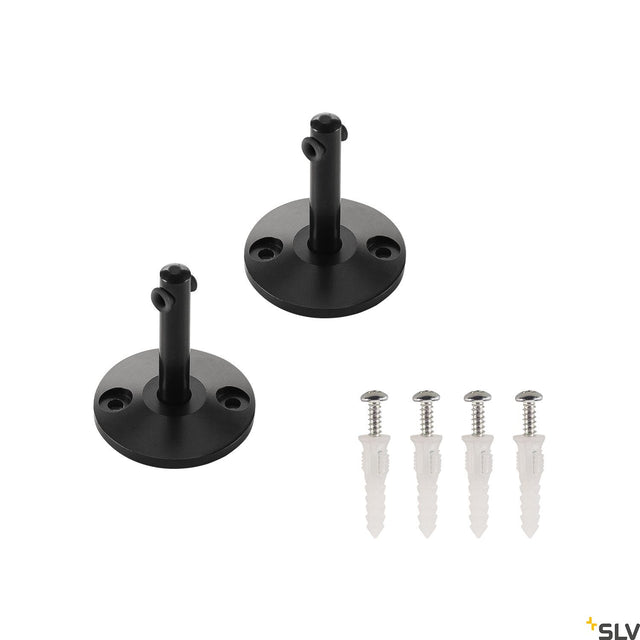 Umlenker für NV-Seilsystem, 6cm, 2 Stück, schwarz