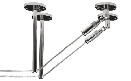 Umlenker für NV-Seilsystem, 16cm, 2 Stk., chrom