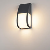 KERAS ELT Wandleuchte, E27 ESL, max. 25W, IP54, anthrazit