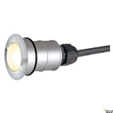 POWER TRAIL LITE ROUND Einbaul., 1W, 3000K, IP67, Edelstahl