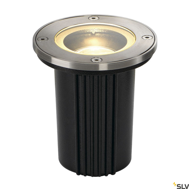 DASAR EXACT GU10 Einbauleuchte max.35W IP67, rund, edelstahl