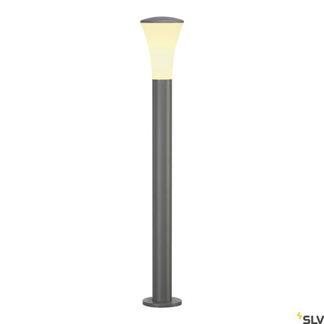 ALPA CONE 100 Stehleuchte, E27 ESL, max.24W, IP55, steingrau