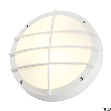 BULAN GRID Wandleuchte, E27, max. 2x25W, rund, weiß