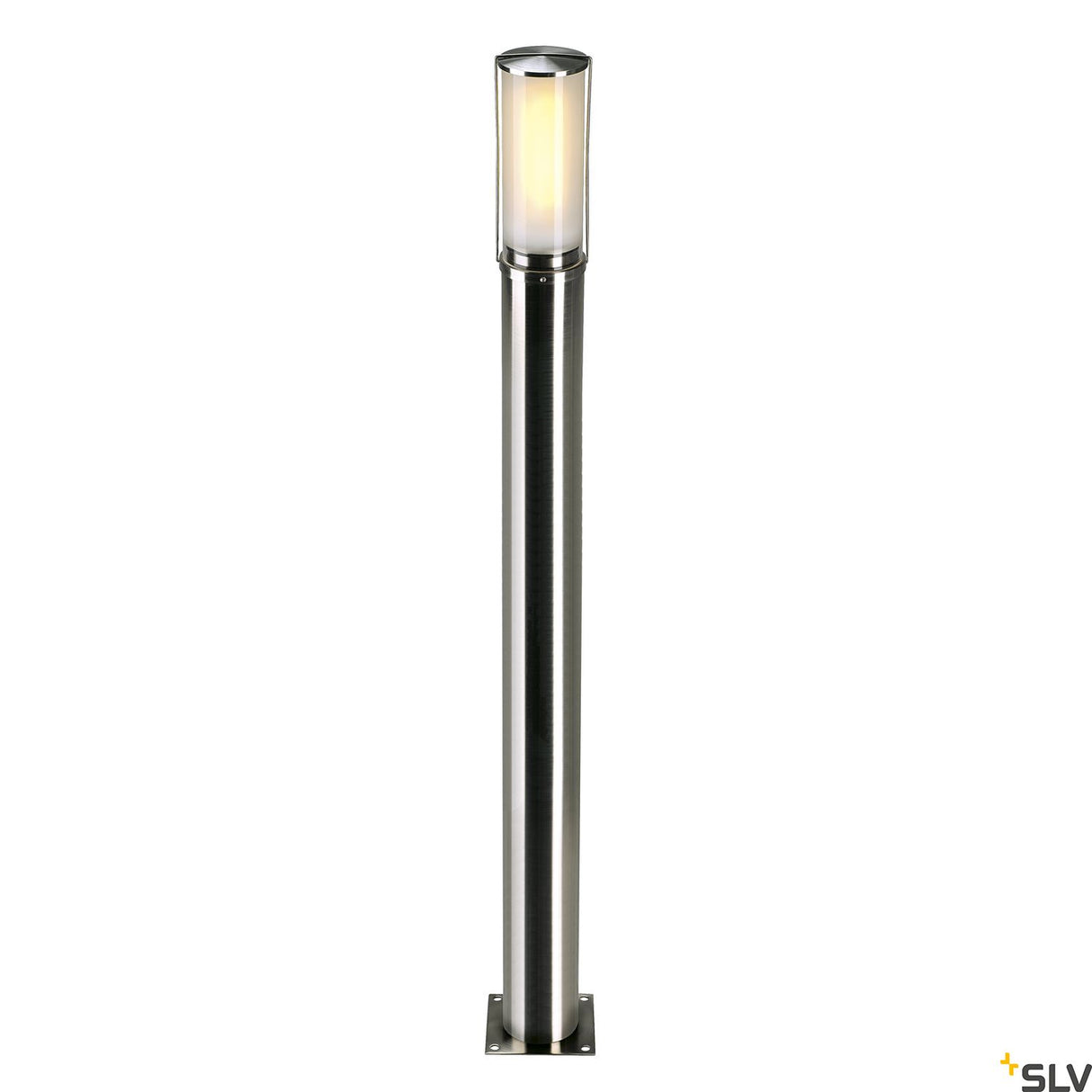 BIG NAILS 80 Stehleuchte, E27 ESL, max. 15W, IP44, Edelstahl