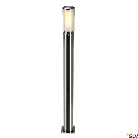 BIG NAILS 80 Stehleuchte, E27 ESL, max. 15W, IP44, Edelstahl