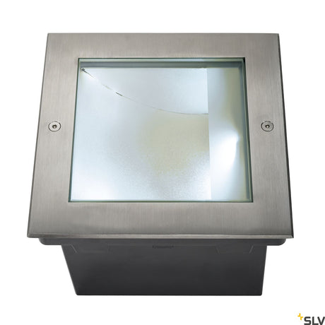 DASAR 255 LED Bodeneinbauleuchte, 28W, 4000K, Edelstahl
