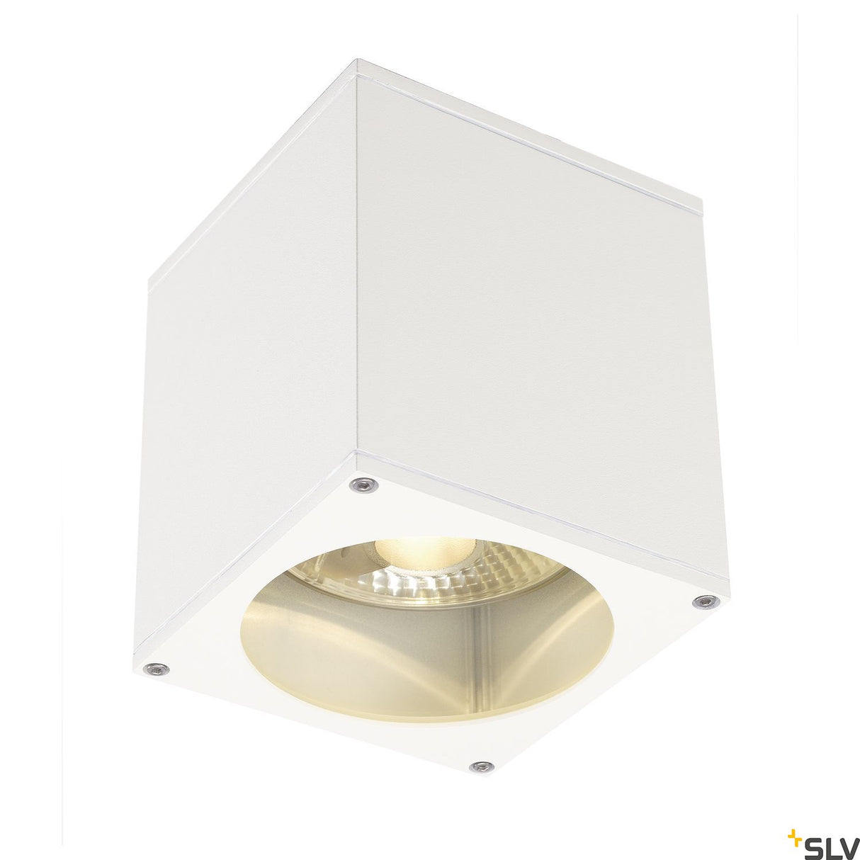 BIG THEO CEILING OUT Deckenl., ES111, max. 75W, eckig, weiß