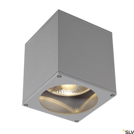 BIG THEO CEILING OUT, ES111, max. 75W, eckig, silbergrau