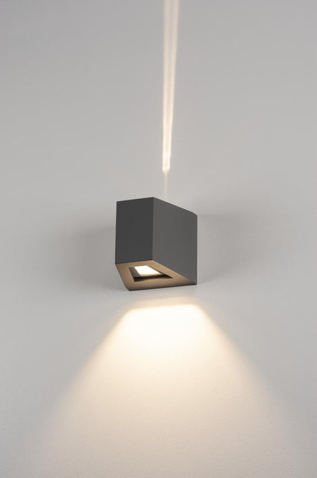 OUT BEAM LED Wandleuchte, anthrazit