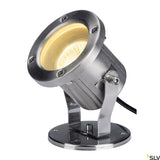NAUTILUS, Outdoor Strahler, QPAR51, edelstahl, max. 35W