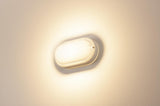 TERANG 2, 3000K, oval, weiß