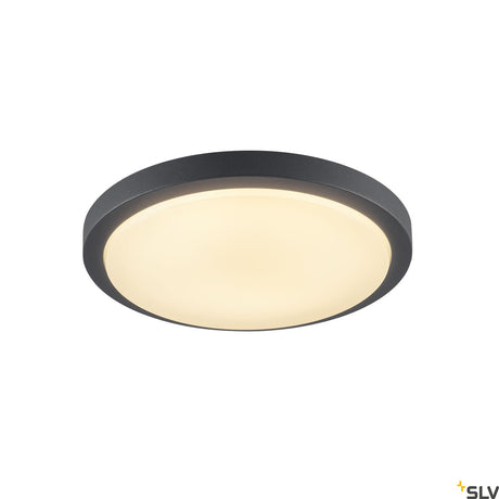 AINOS, LED, 3000K, rund, anthrazit, mit Sensor
