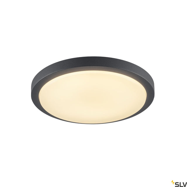 AINOS, LED, 3000K, rund, anthrazit, mit Sensor