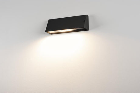 PEMA SQUARE Wandleuchte, E27, max. 15W, schwarz
