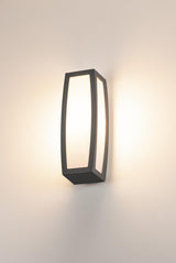 MERIDIAN BOX Wandleuchte E27, max.20W, mit Sensor, anthrazit